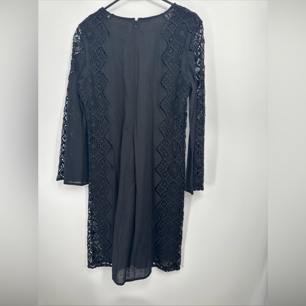 NWT Chico’s Black Side Lace Dress Size 0.5 XS $139
